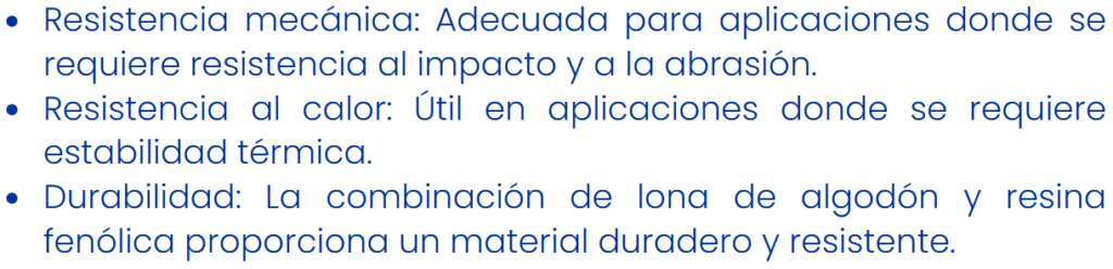 Lona caracteristicas